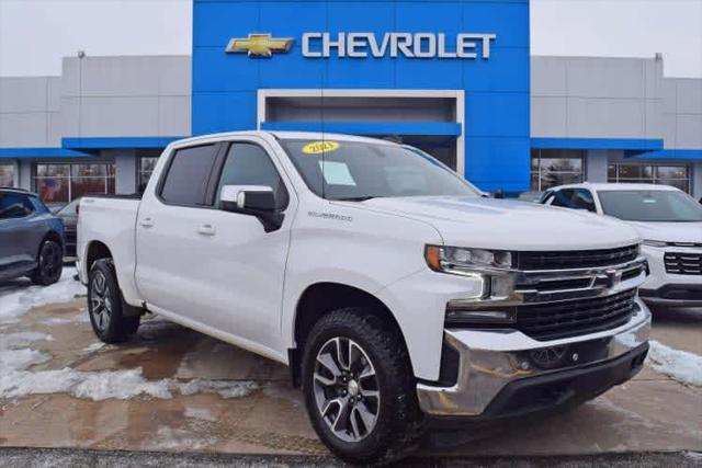 used 2021 Chevrolet Silverado 1500 car, priced at $33,875