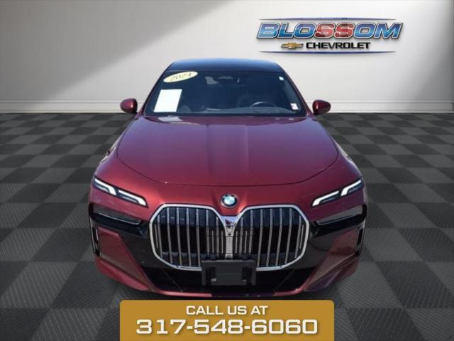 used 2024 BMW 740 car, priced at $70,878