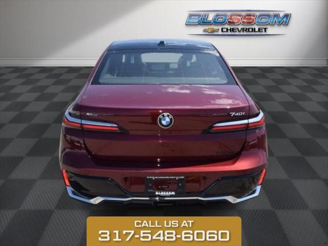 used 2024 BMW 740 car, priced at $70,878