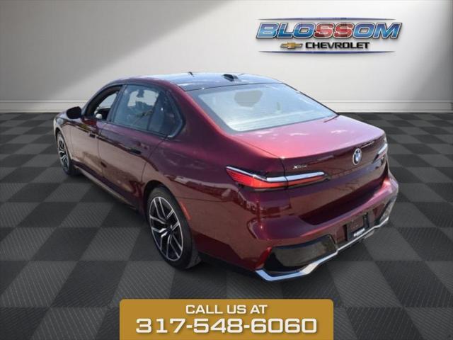 used 2024 BMW 740 car, priced at $70,878