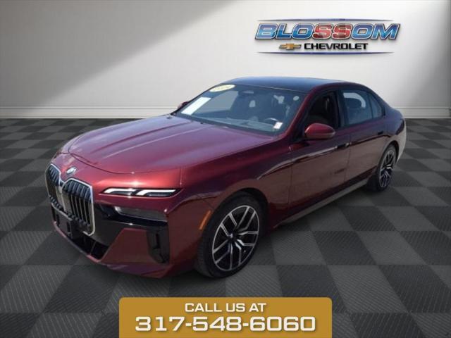 used 2024 BMW 740 car, priced at $70,878