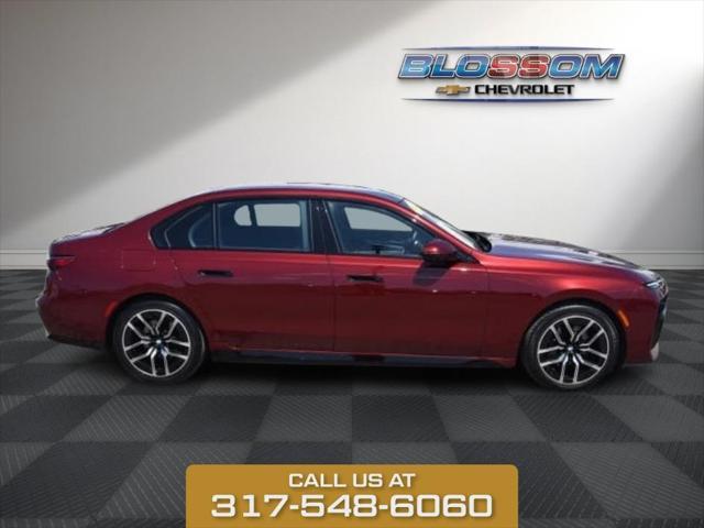 used 2024 BMW 740 car, priced at $70,878