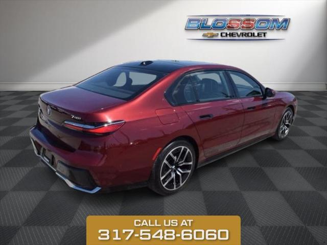 used 2024 BMW 740 car, priced at $70,878