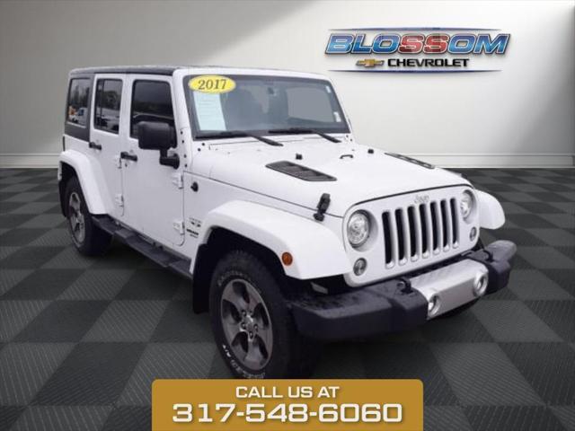 used 2017 Jeep Wrangler Unlimited car, priced at $23,824
