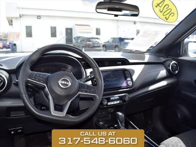 used 2024 Nissan Kicks car, priced at $23,897