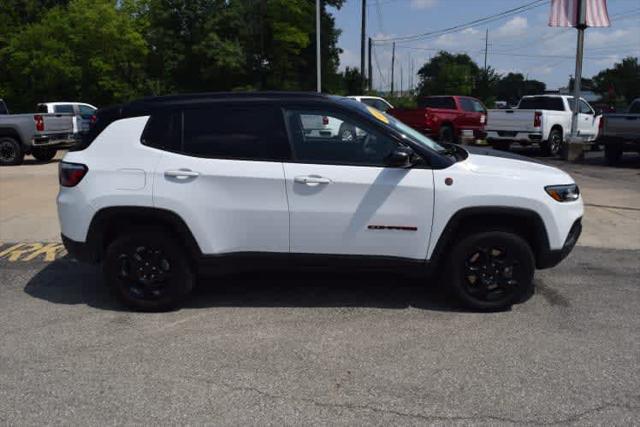 used 2023 Jeep Compass car, priced at $25,389