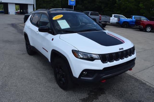 used 2023 Jeep Compass car, priced at $25,389