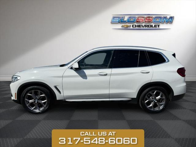 used 2021 BMW X3 car, priced at $23,732