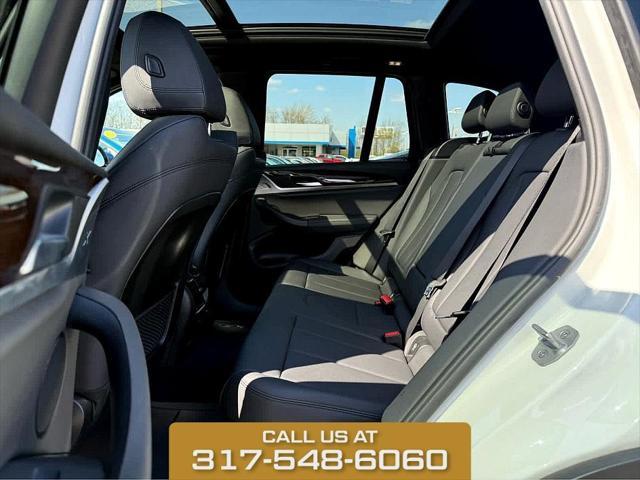 used 2021 BMW X3 car, priced at $23,732