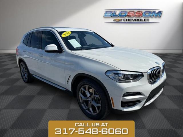used 2021 BMW X3 car, priced at $23,732