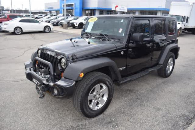 used 2010 Jeep Wrangler Unlimited car, priced at $16,860