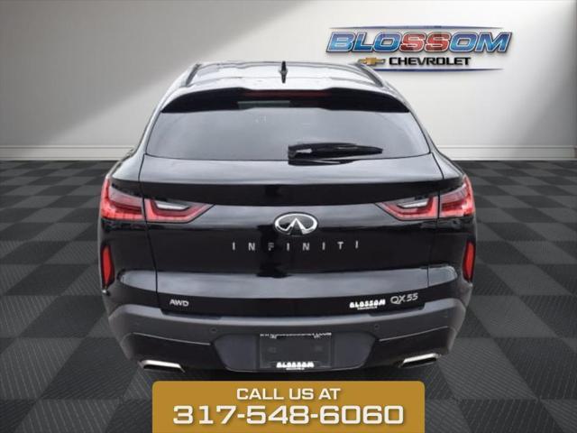 used 2024 INFINITI QX55 car, priced at $36,887