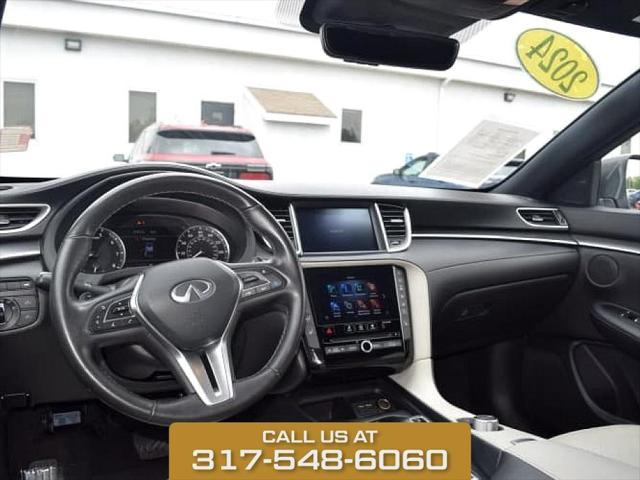 used 2024 INFINITI QX55 car, priced at $36,887