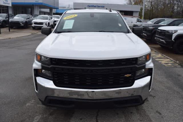 used 2021 Chevrolet Silverado 1500 car, priced at $23,875