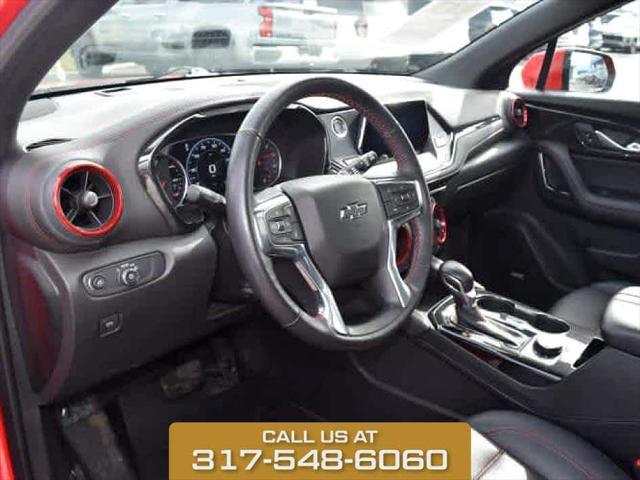 used 2022 Chevrolet Blazer car, priced at $31,853