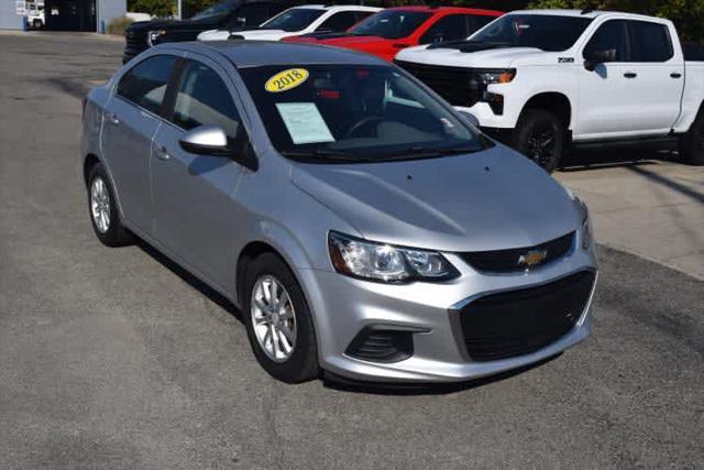 used 2018 Chevrolet Sonic car, priced at $13,978