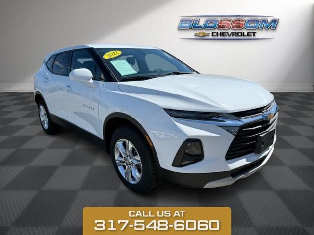 used 2022 Chevrolet Blazer car, priced at $23,614