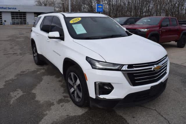 used 2022 Chevrolet Traverse car, priced at $35,859