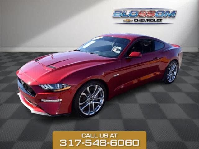 used 2021 Ford Mustang car, priced at $40,877