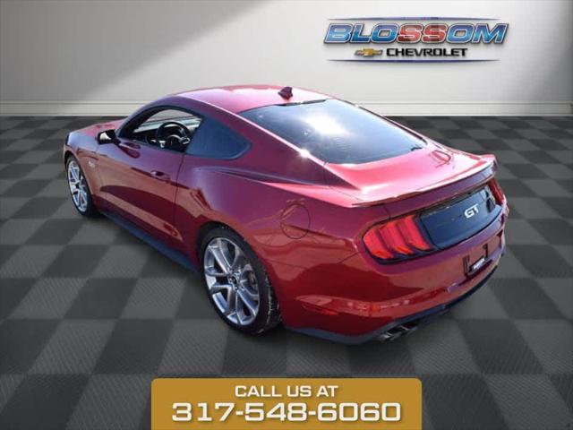 used 2021 Ford Mustang car, priced at $40,877