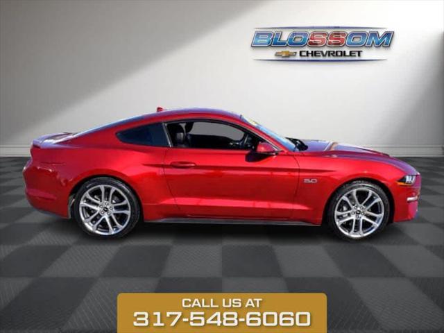 used 2021 Ford Mustang car, priced at $40,877