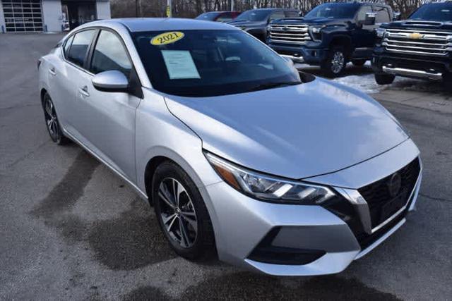 used 2021 Nissan Sentra car, priced at $20,874