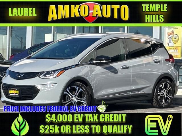 used 2020 Chevrolet Bolt EV car, priced at $15,485