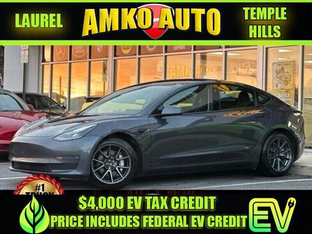 used 2021 Tesla Model 3 car