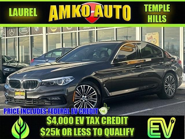 used 2018 BMW 530e car, priced at $16,985