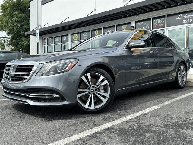 used 2018 Mercedes-Benz S-Class car, priced at $23,985