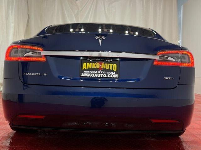 used 2017 Tesla Model S car, priced at $19,985