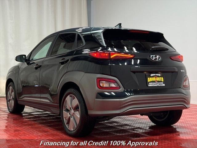 used 2021 Hyundai Kona EV car, priced at $16,855