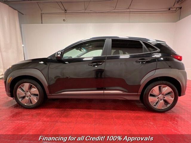 used 2021 Hyundai Kona EV car, priced at $16,855