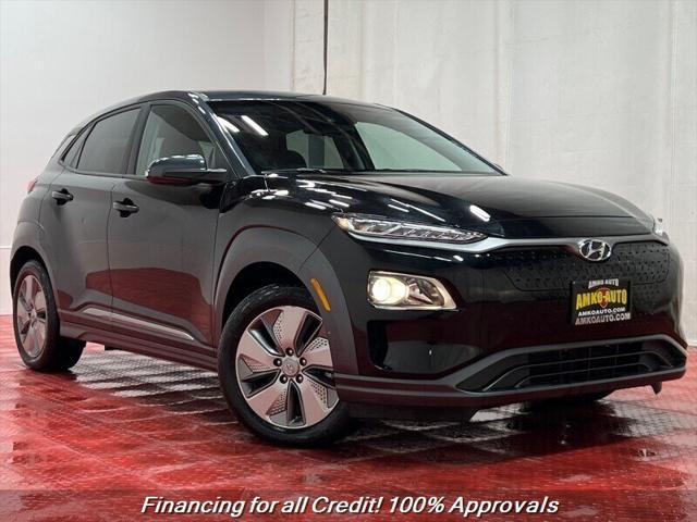 used 2021 Hyundai Kona EV car, priced at $16,855