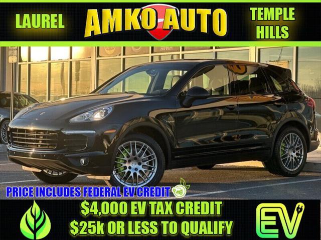 used 2016 Porsche Cayenne E-Hybrid car, priced at $19,985