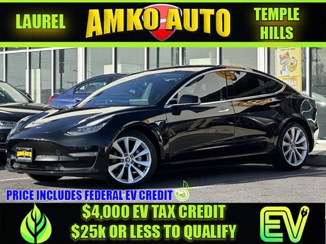 used 2018 Tesla Model 3 car