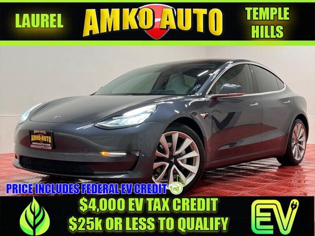 used 2018 Tesla Model 3 car