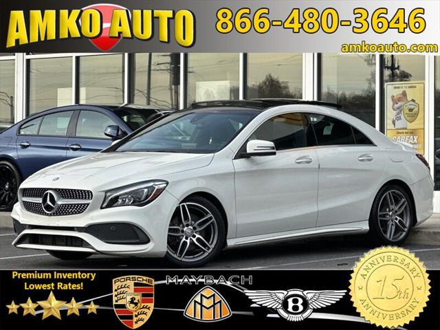 used 2017 Mercedes-Benz CLA 250 car, priced at $15,585