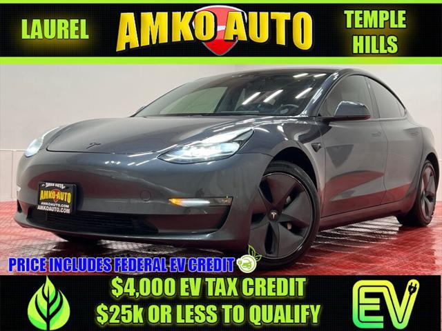 used 2021 Tesla Model 3 car, priced at $19,985