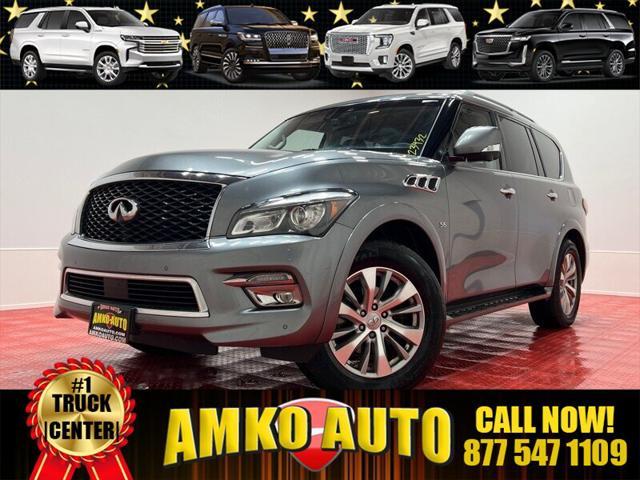 used 2017 INFINITI QX80 car, priced at $16,985