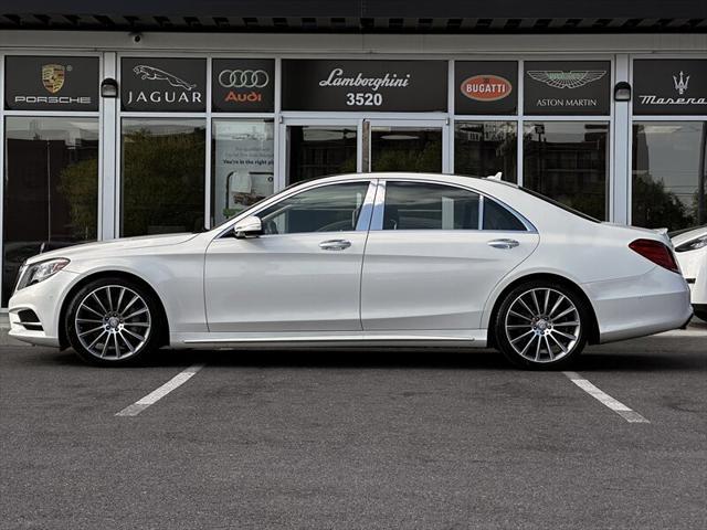 used 2015 Mercedes-Benz S-Class car, priced at $23,485