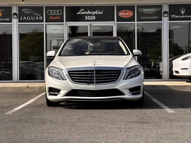 used 2015 Mercedes-Benz S-Class car, priced at $23,485