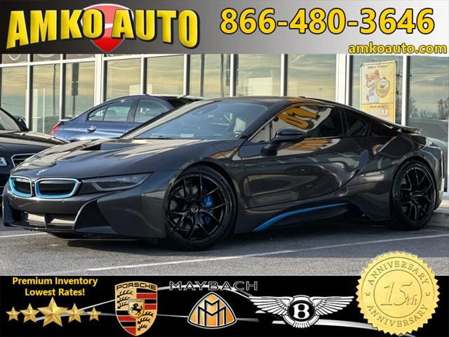 used 2015 BMW i8 car, priced at $46,985