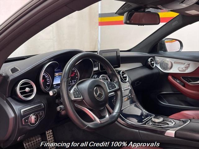 used 2017 Mercedes-Benz C-Class car, priced at $15,385