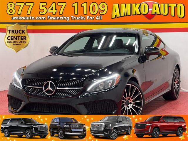 used 2017 Mercedes-Benz C-Class car, priced at $15,385