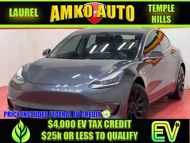 used 2018 Tesla Model 3 car, priced at $16,985