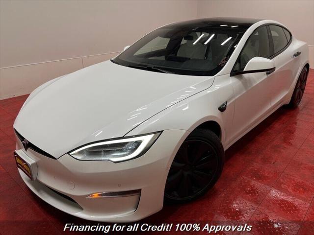 used 2021 Tesla Model S car, priced at $38,985