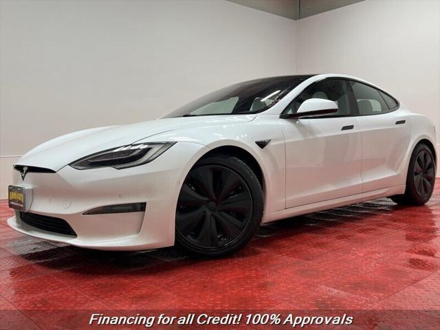 used 2021 Tesla Model S car, priced at $38,985