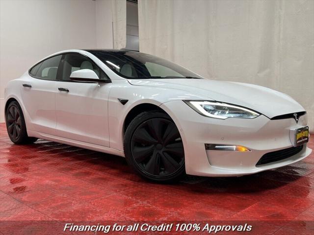 used 2021 Tesla Model S car, priced at $38,985