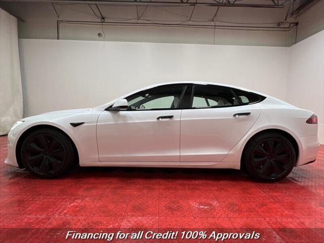 used 2021 Tesla Model S car, priced at $38,985